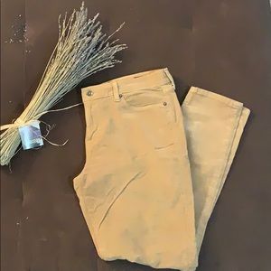 Tan Women’s corduroy pants
